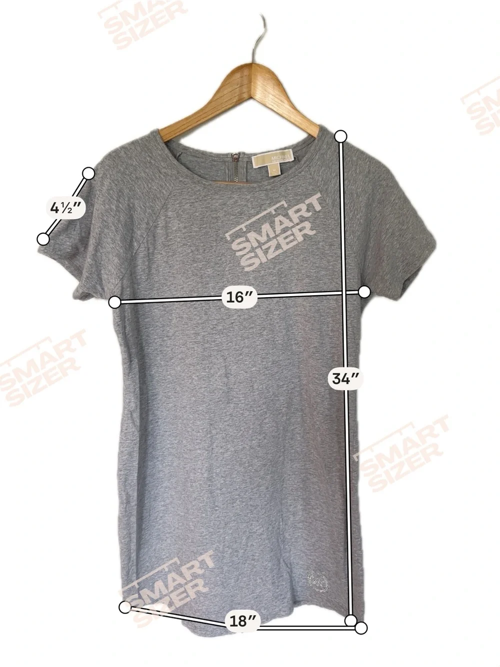 Michael Kors Gray Short Sleeve Tee